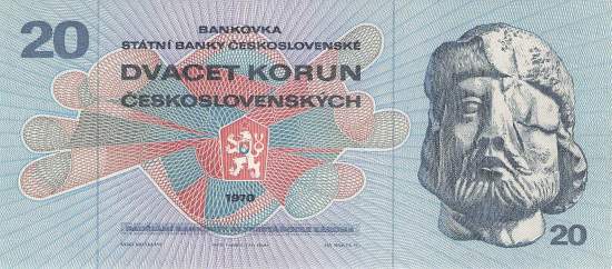 20 Korun p.92b 1970